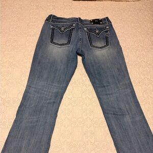 Miss Me Light Blue Boot Cut Jeans 33